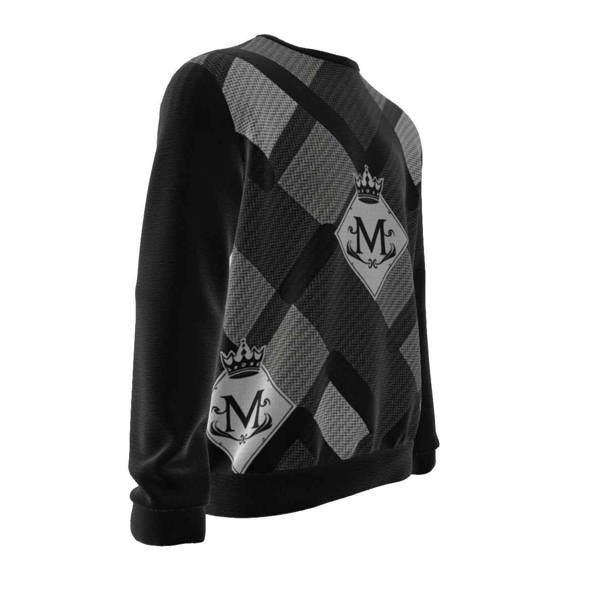 Men's All-Over Print Cotton Hoodie - Comfortable Pullover
