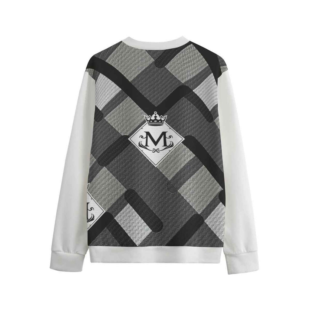 Men's All-Over Print Cotton Hoodie - Comfortable Pullover