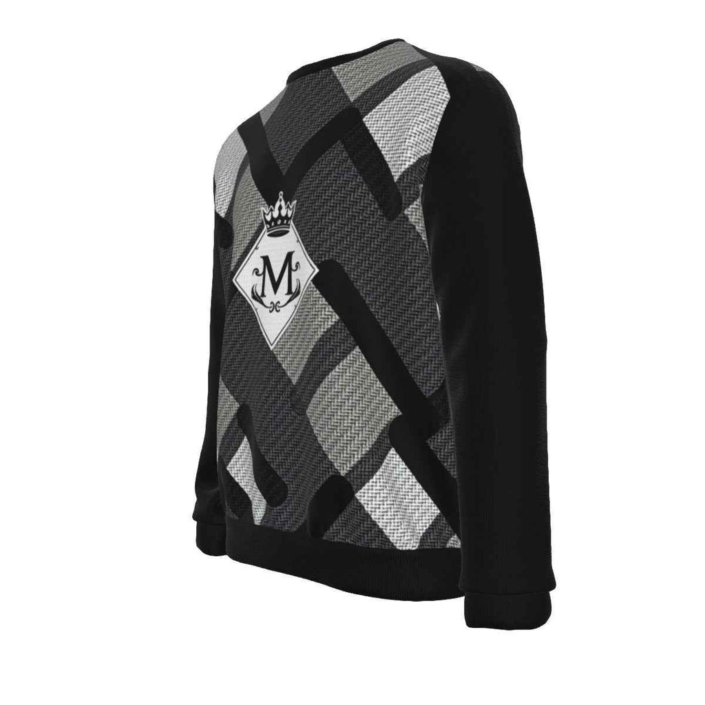 Men's All-Over Print Cotton Hoodie - Comfortable Pullover