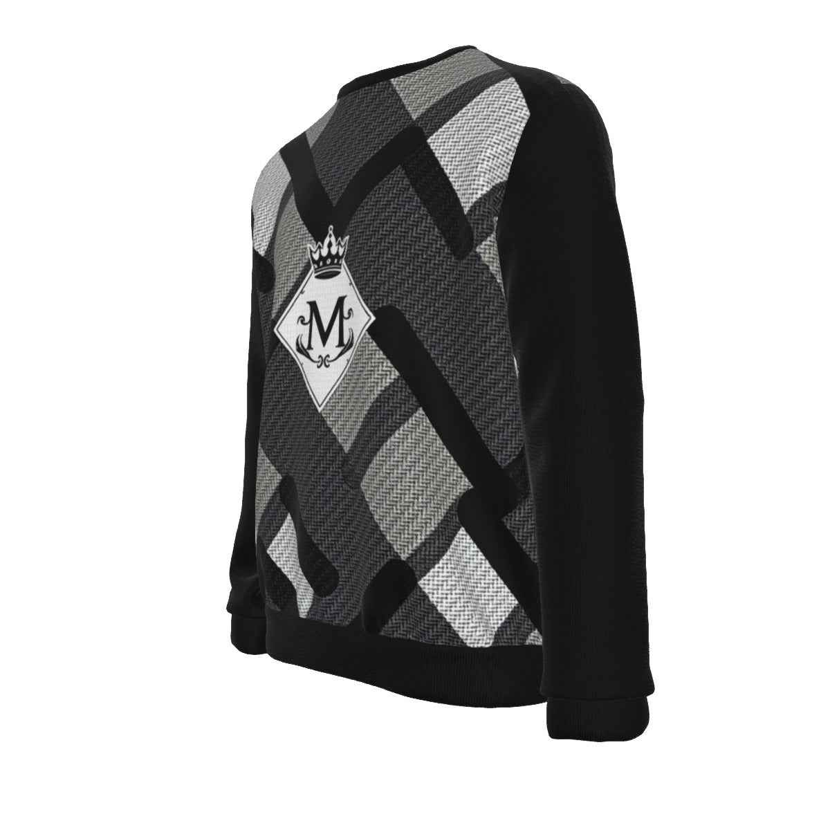 Men's All-Over Print Cotton Hoodie - Comfortable Pullover