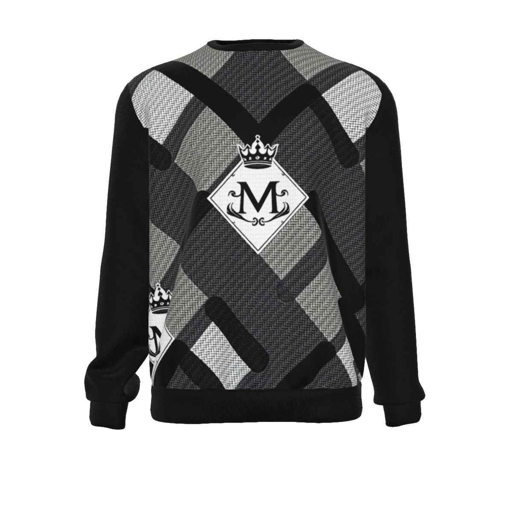 Men's All-Over Print Cotton Hoodie - Comfortable Pullover