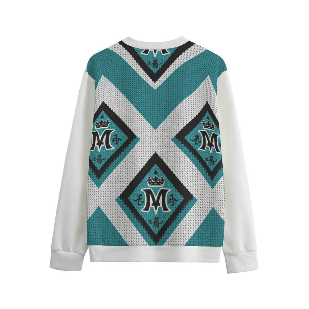 MUNSIEUR All-Over Print Hoodie for Men Heavy Cotton