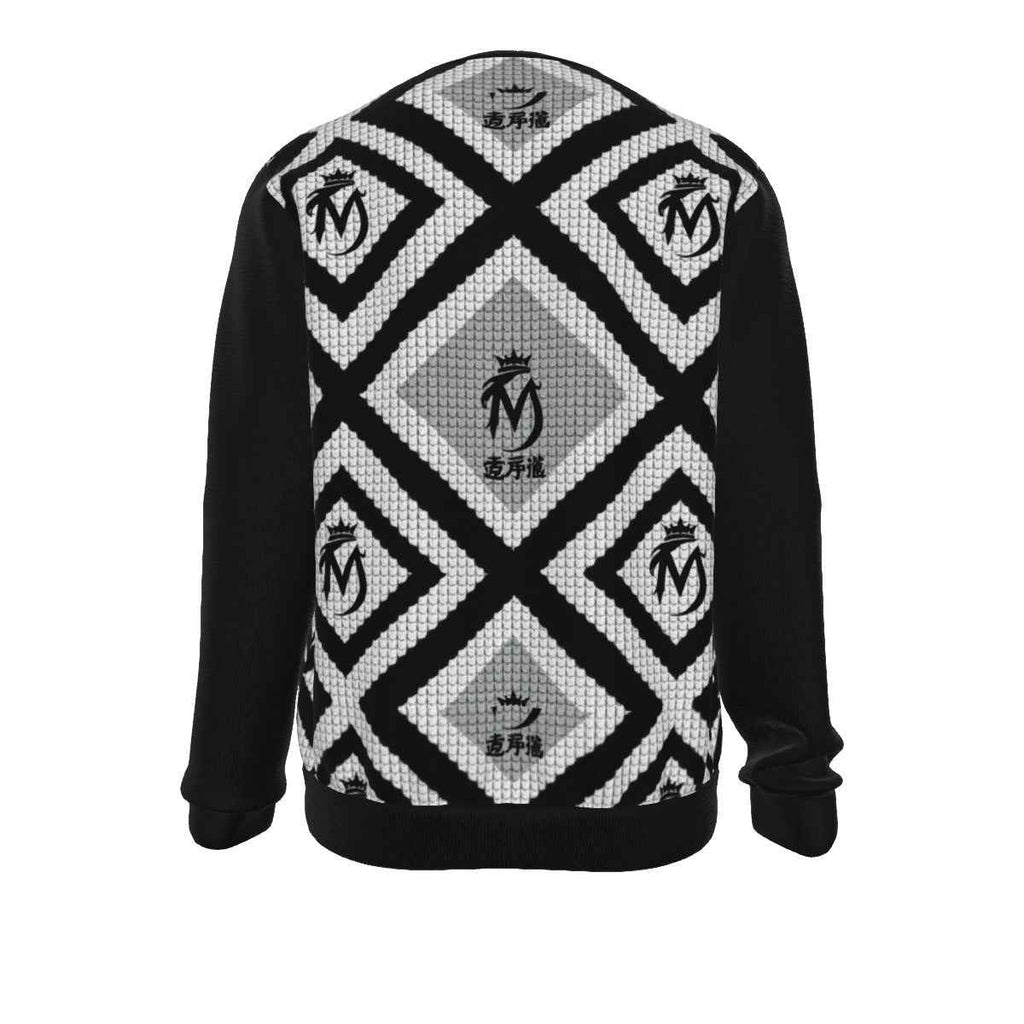 MUNSIEUR All-Over Print Hoodie for Men Heavy Cotton