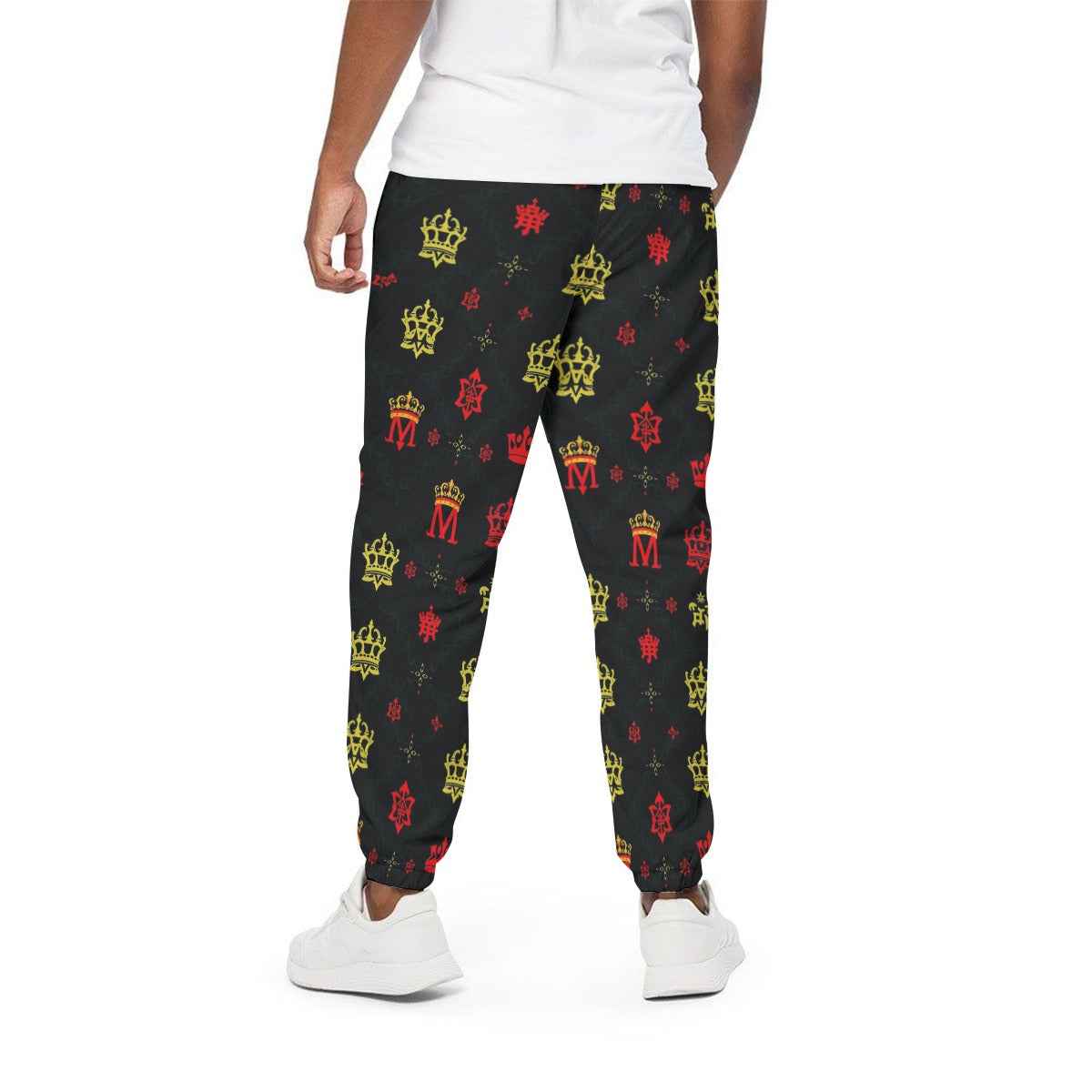 MUNSIEUR All-Over Print Joggers Cotton