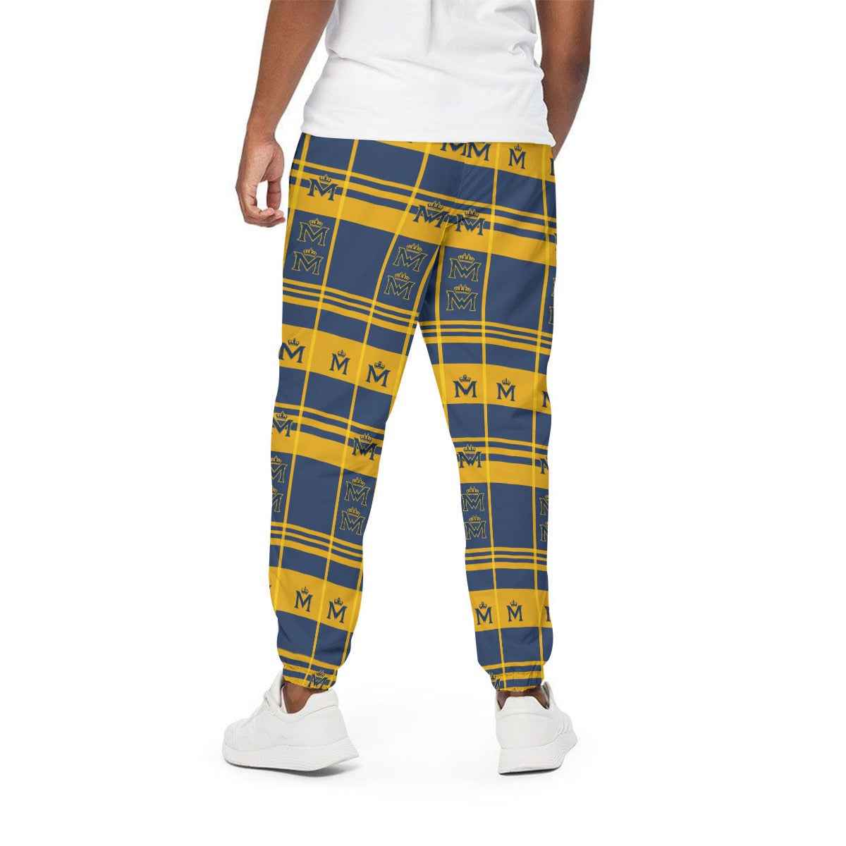 Multicolor 310GSM All-Over Print Joggers – Heavyweight Cotton | MUNSIEUR
