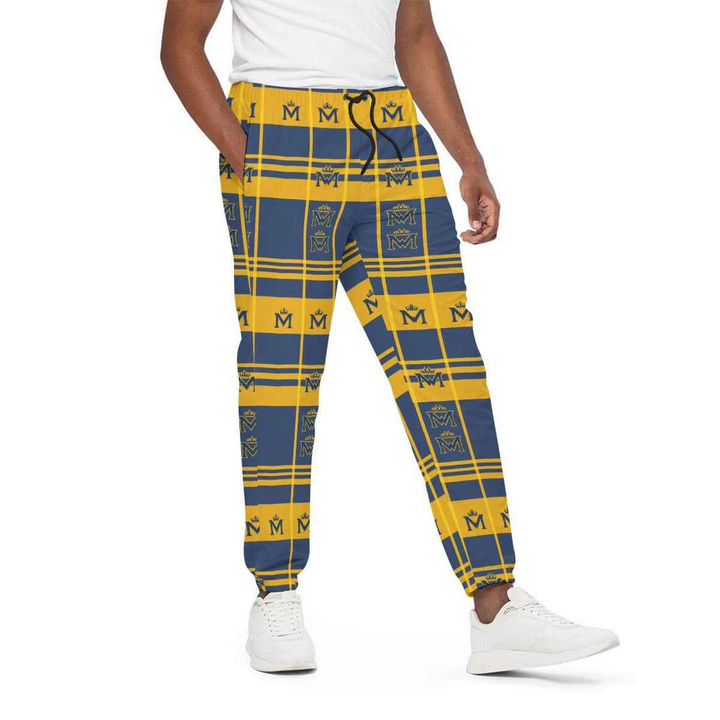Multicolor 310GSM All-Over Print Joggers – Heavyweight Cotton | MUNSIEUR