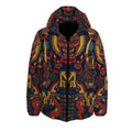 MUNSIEUR All-Over Print Men's Down Coat