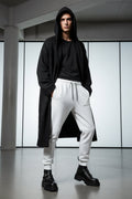 MUNSIEUR Men's Joggers with Black String -