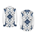MUNSIEUR All-Over Print Men's Long Sleeve Tee