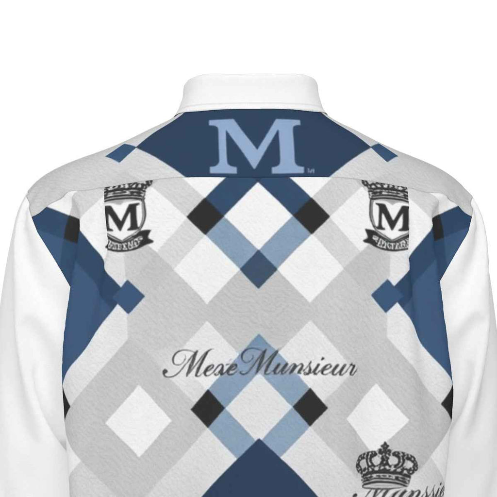 MUNSIEUR All-Over Print Men's Long Sleeve Tee