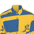MUNSIEUR All-Over Print Men's Long Sleeve Tee Cotton