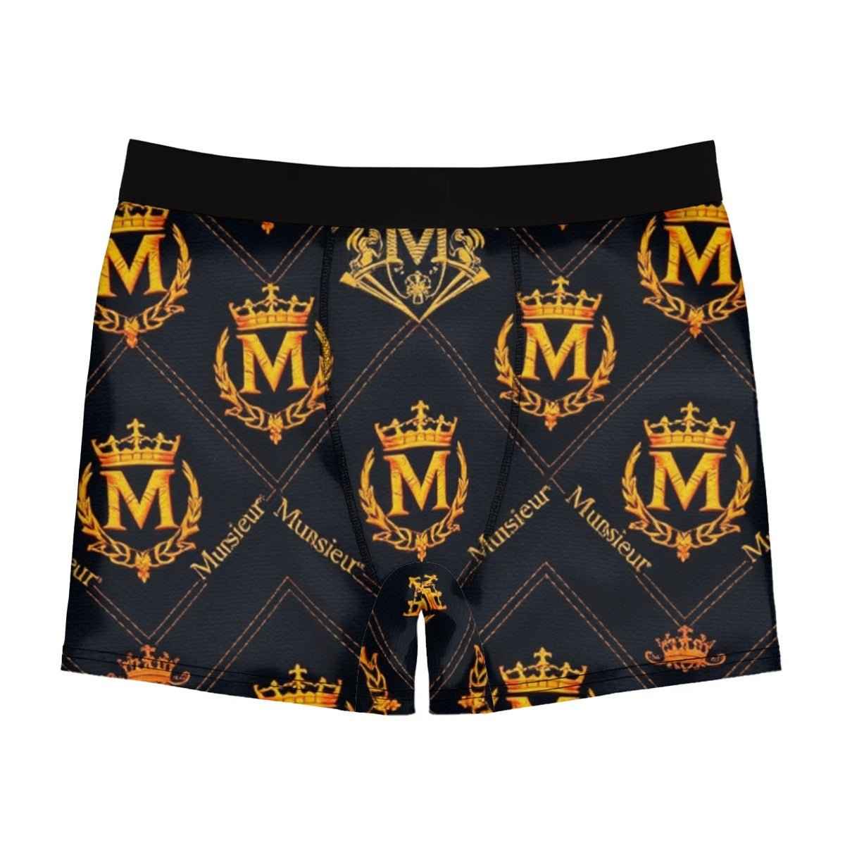 MUNSIEUR All-Over Print Men's Stretch Boxer Briefs New Arrivals
