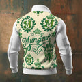 MUNSIEUR All-Over Print Men's Thick Knit Fleece Coat New Arrivals