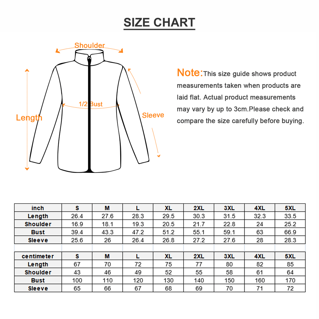 MUNSIEUR All-Over Print Men's w Zipper Windbreaker Coat