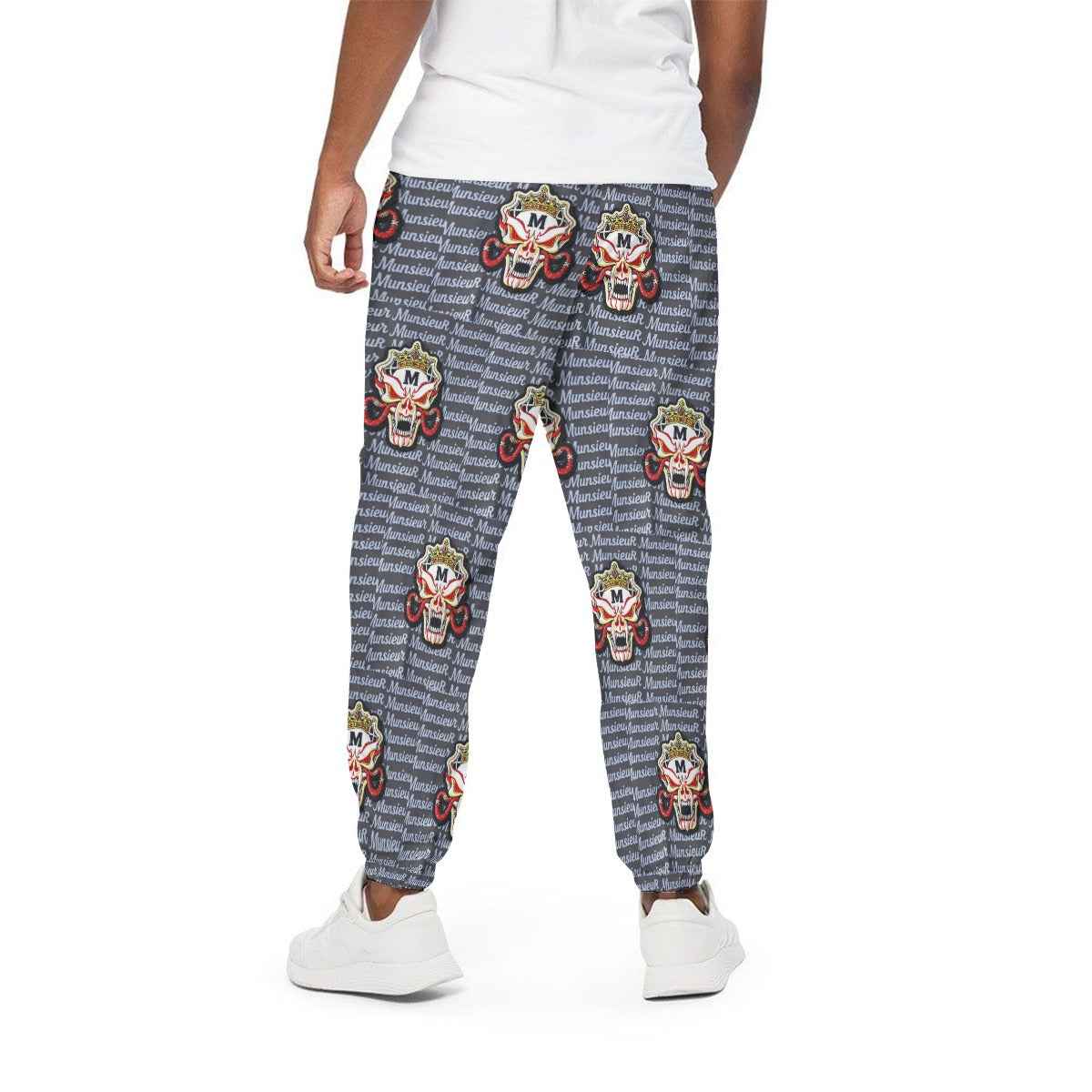 310GSM All-Over Print Joggers – Heavyweight Cotton | MUNSIEUR