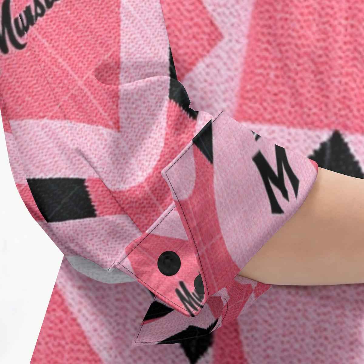 MUNSIEUR All-Over Print Women's 3/4 Sleeve Blouse