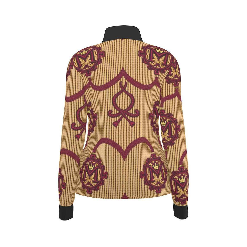MUNSIEUR All-Over Print Women's Long Sleeve Thumbhole Jacket