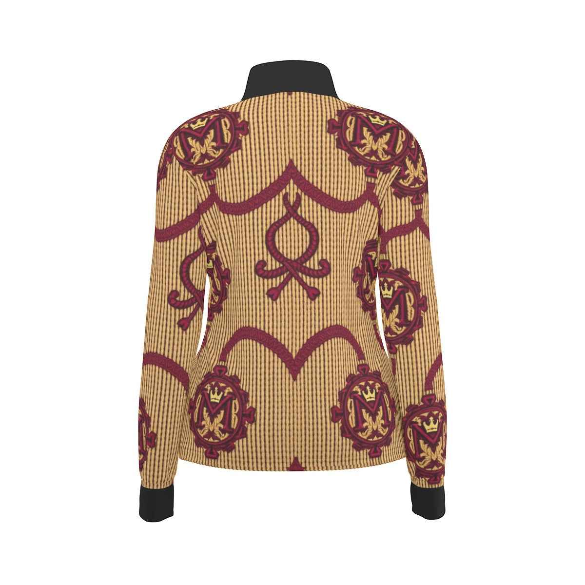 MUNSIEUR All-Over Print Women's Long Sleeve Thumbhole Jacket