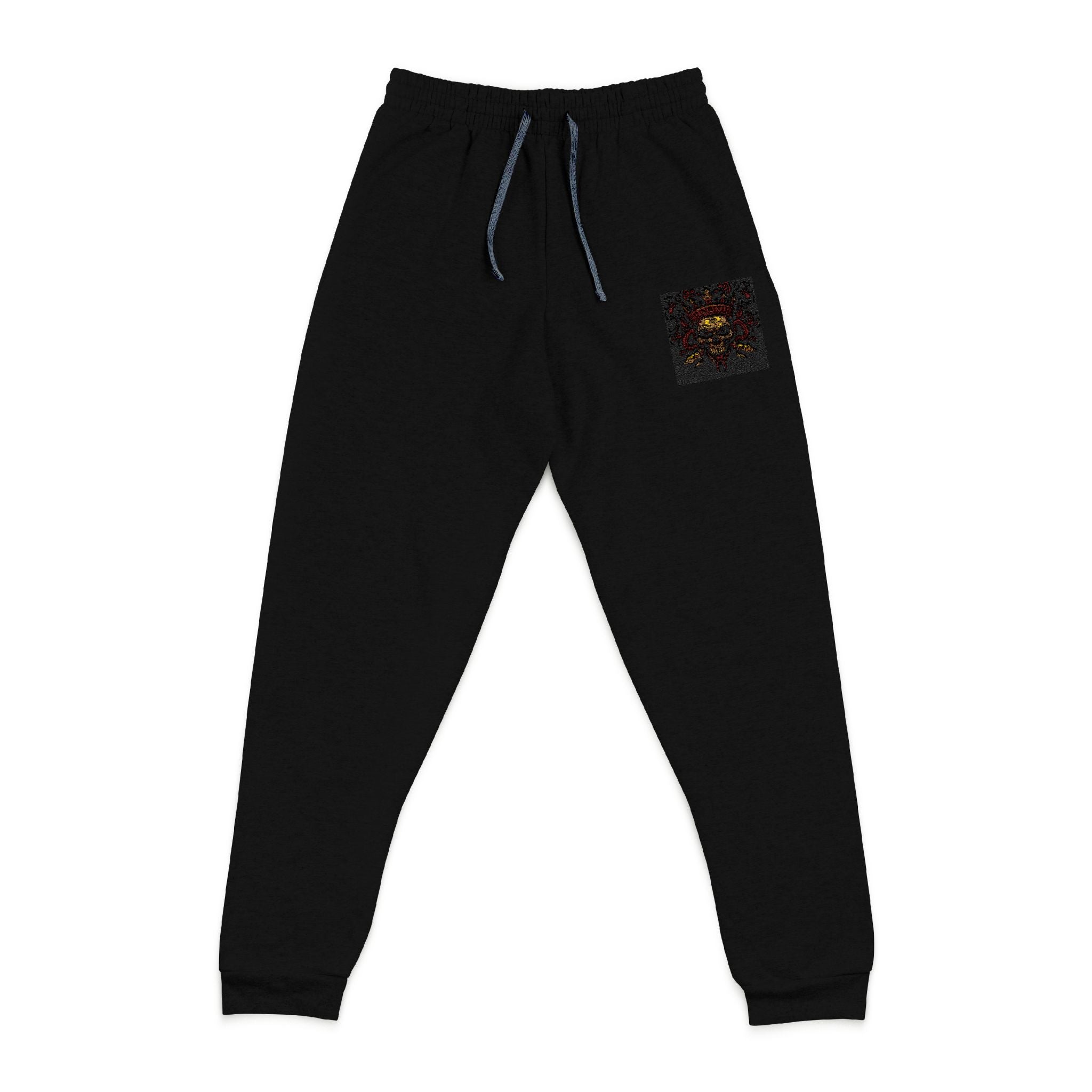 MUNSIEUR Cozy Embroidered Joggers for Men