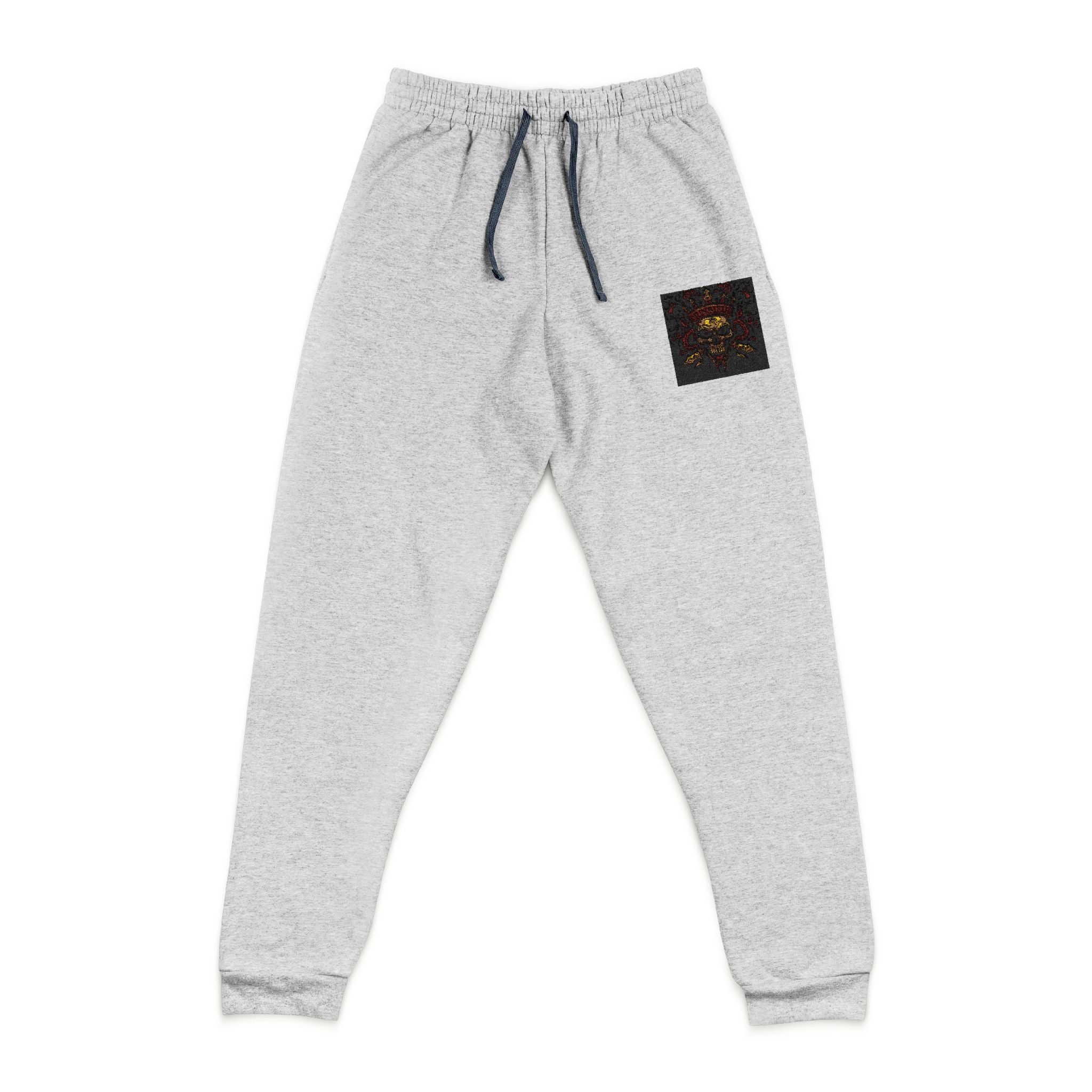 MUNSIEUR Cozy Embroidered Joggers for Men
