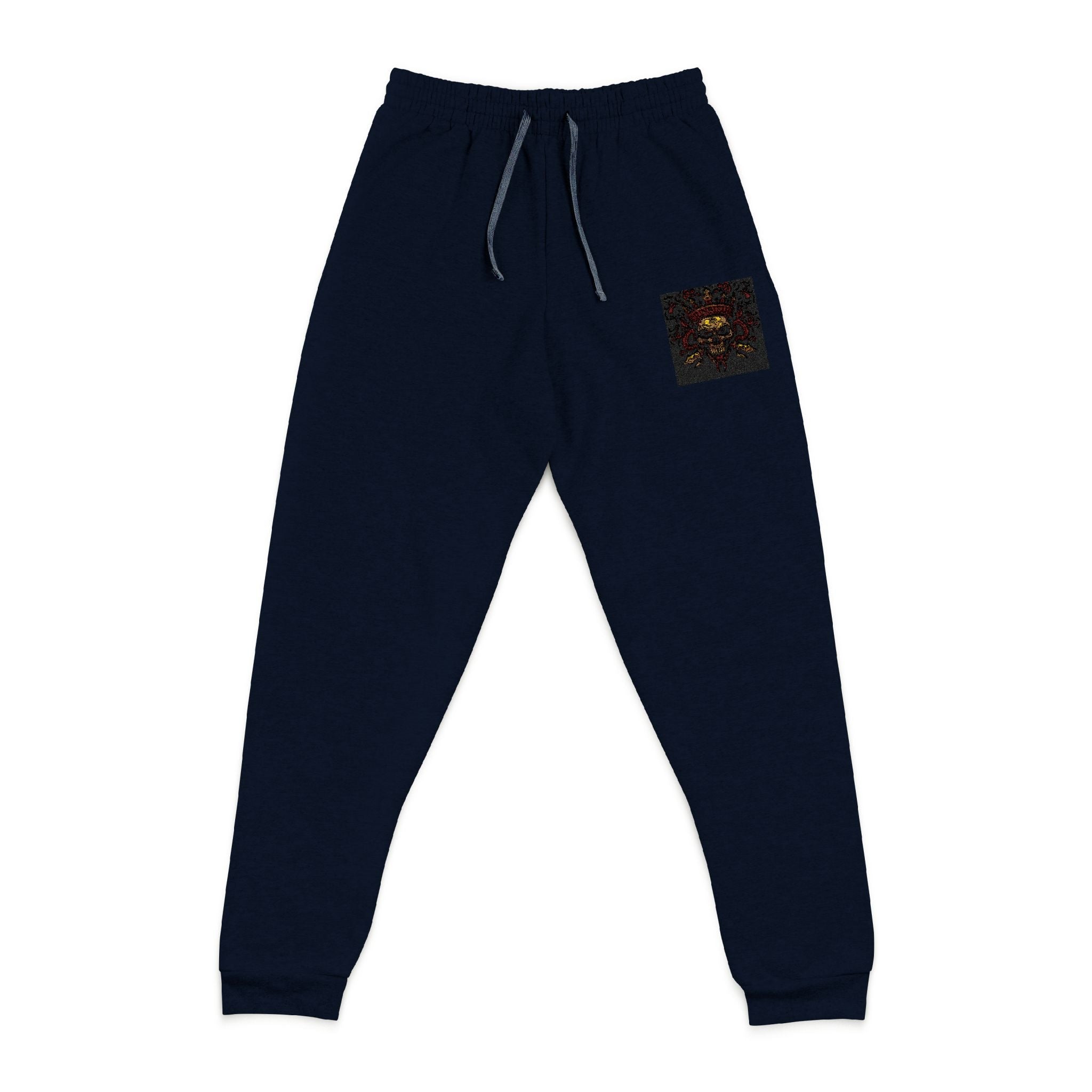 MUNSIEUR Cozy Embroidered Joggers for Men