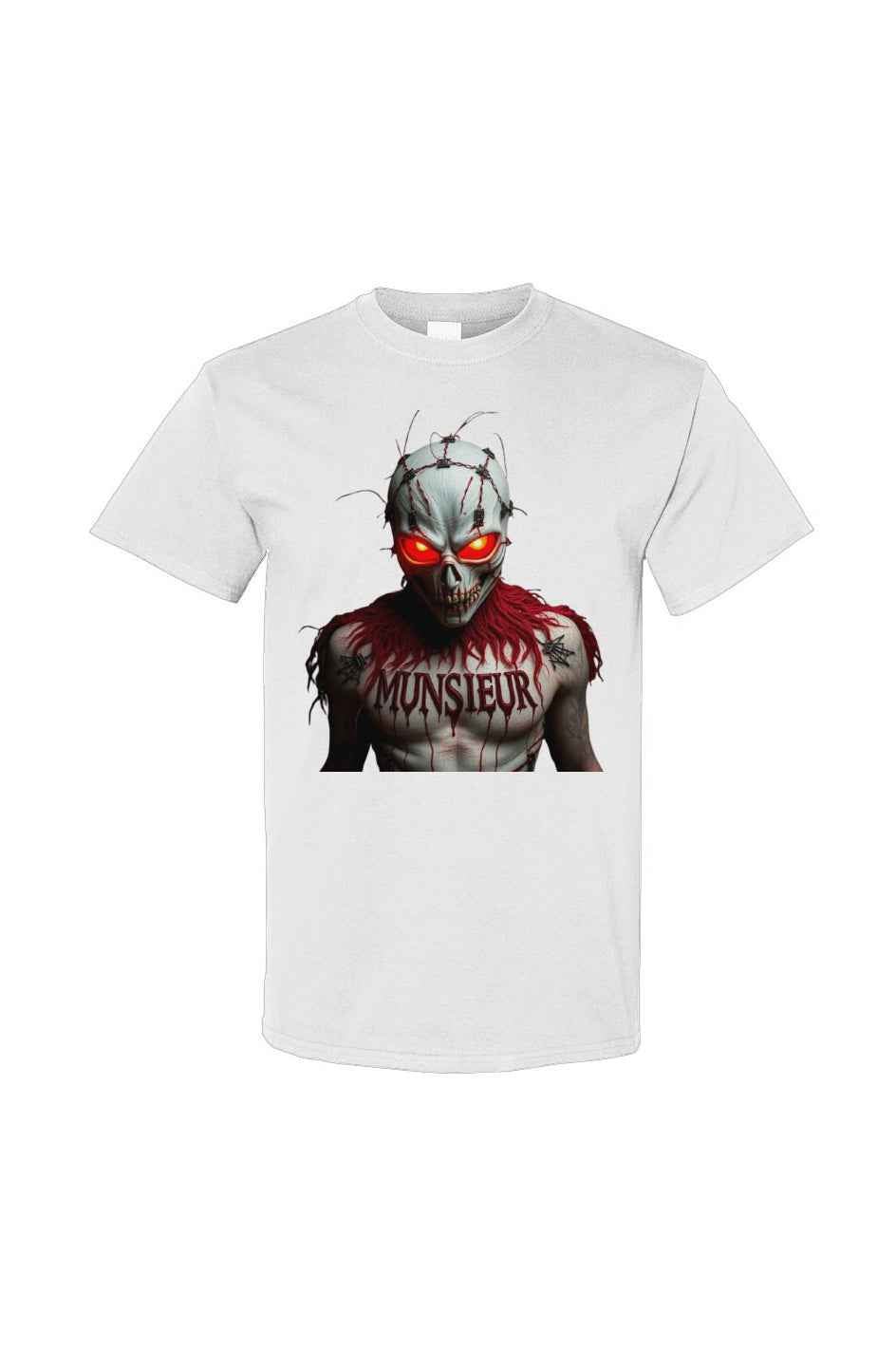 MUNSIEUR Halloween Designer Unisex Tee Gildan Cotton Fiber T-shirt