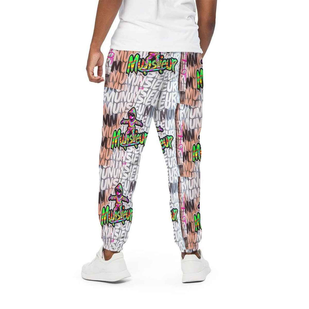 Men's 310GSM All-Over Print Joggers – Heavyweight Cotton | MUNSIEUR