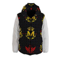 MUNSIEUR Men's All-Over Print Puffer Down Coat Warm