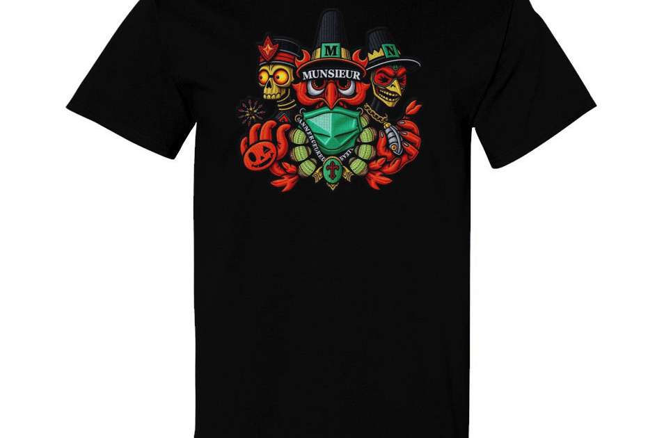 MUNSIEUR Thanksgiving Collection Gildan Cotton Tee