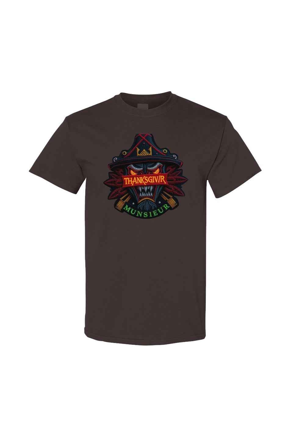 MUNSIEUR Thanksgiving Collection Tee Gildan Cotton