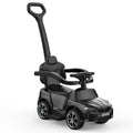 Music-Infused Ride-On Car with Safety Bar for Toddlers and Kids