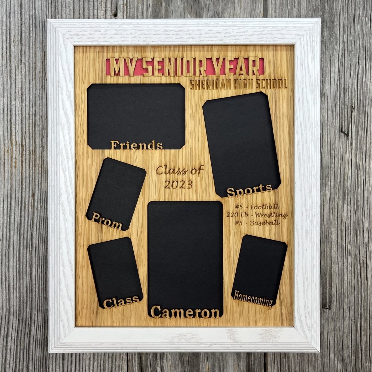 My Senior Year Picture Frame 11"x14"