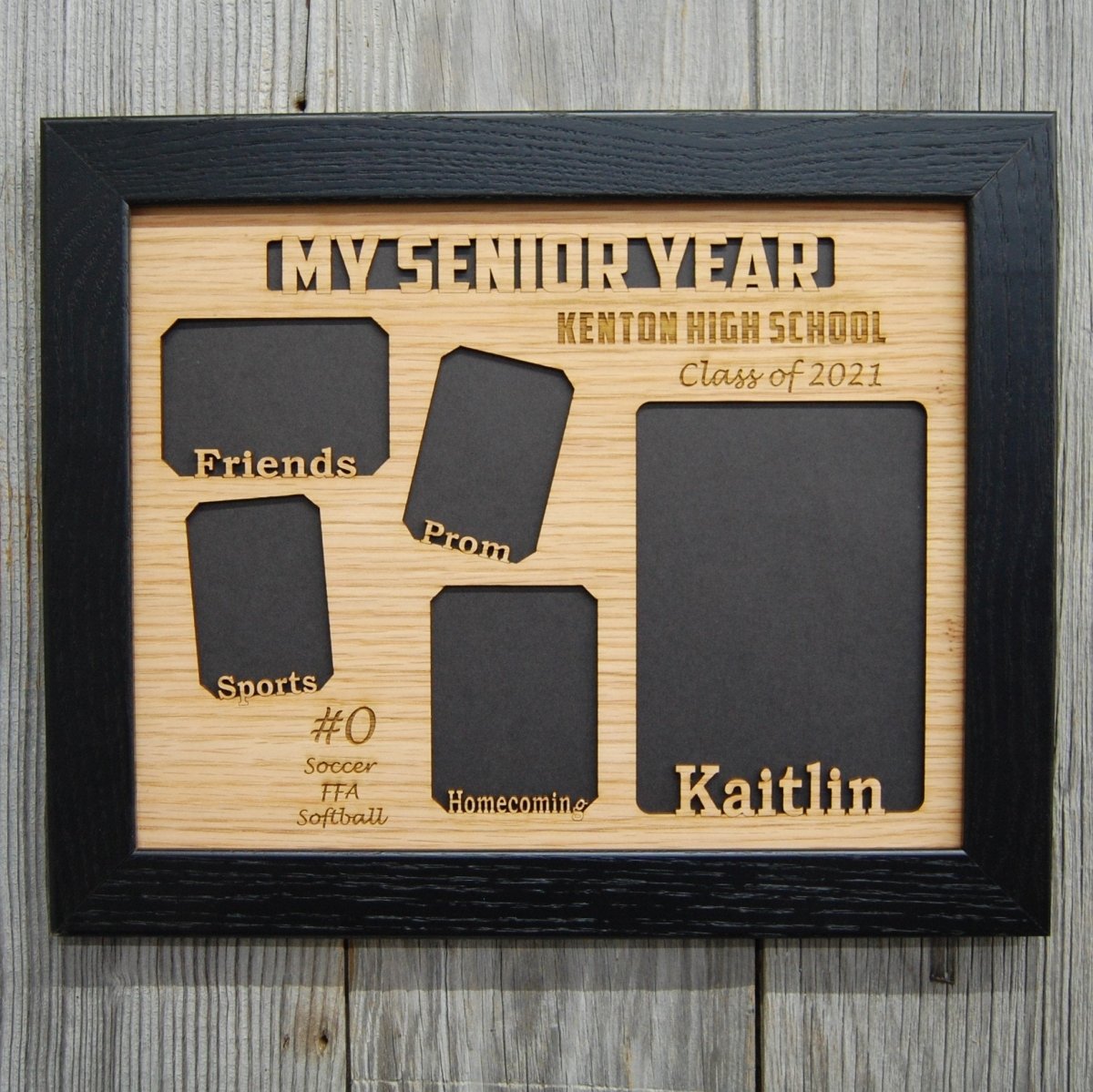 My Senior Year Picture Frame 11"x14"