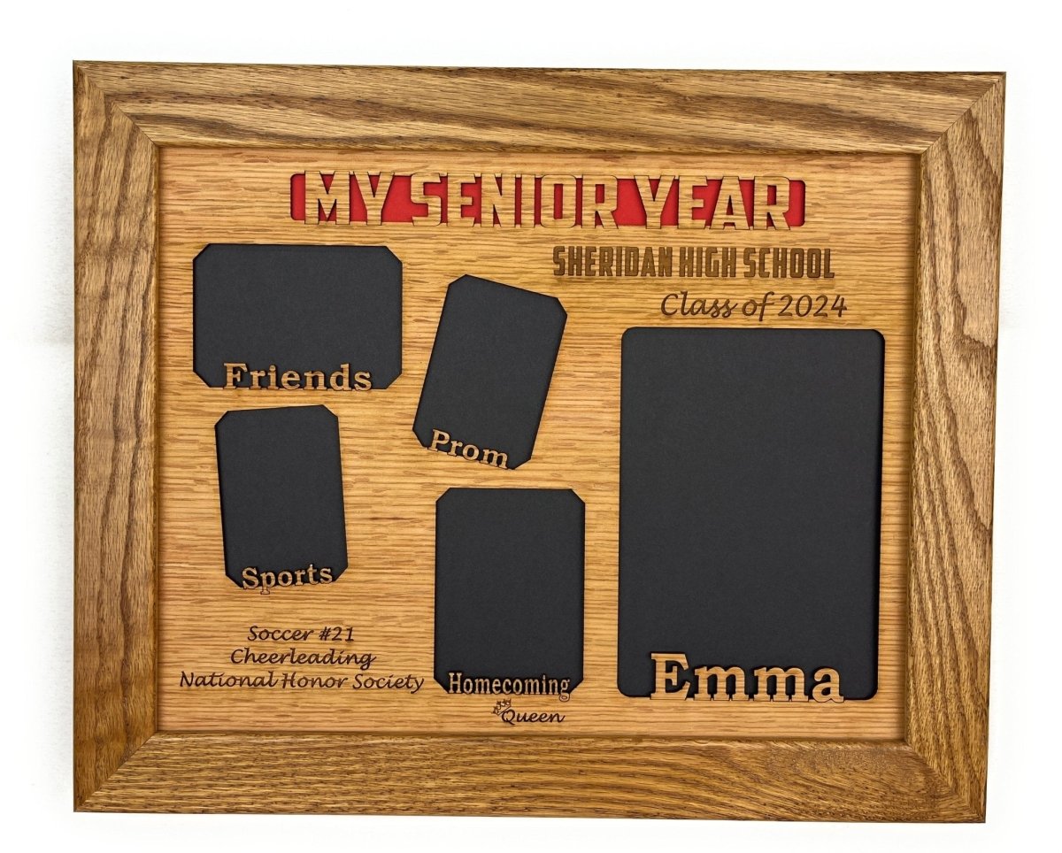 My Senior Year Picture Frame 11"x14"