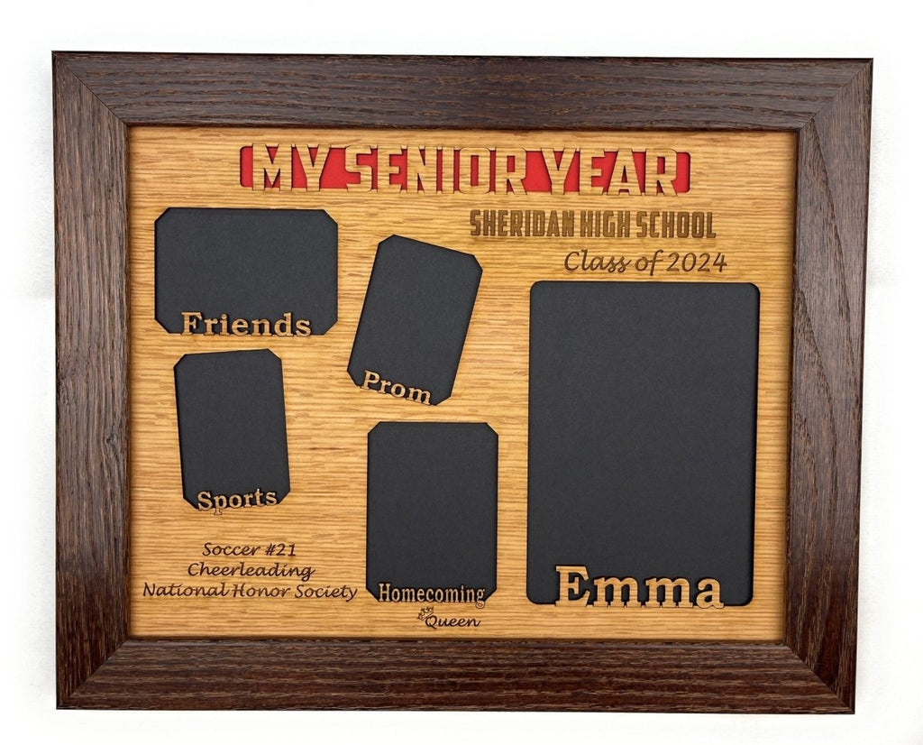 My Senior Year Picture Frame 11"x14"