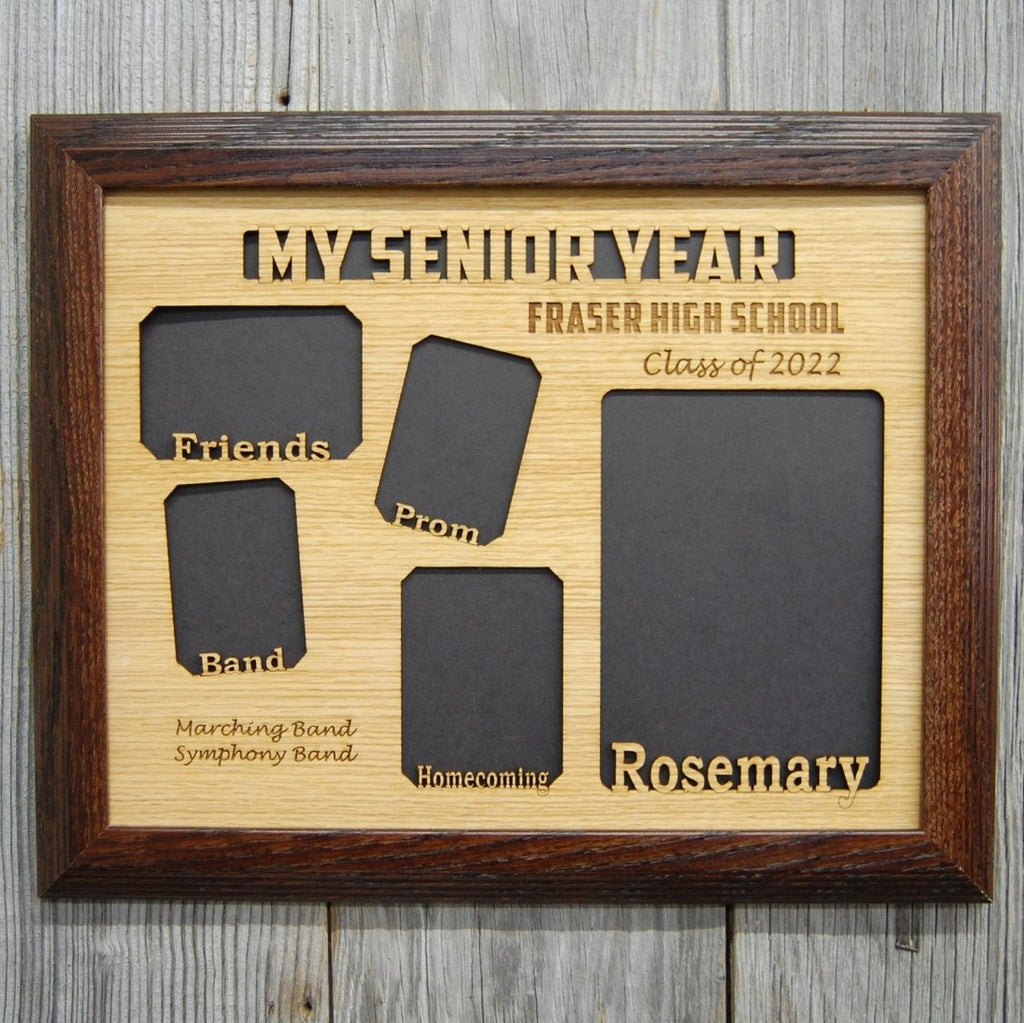 My Senior Year Picture Frame 11"x14"