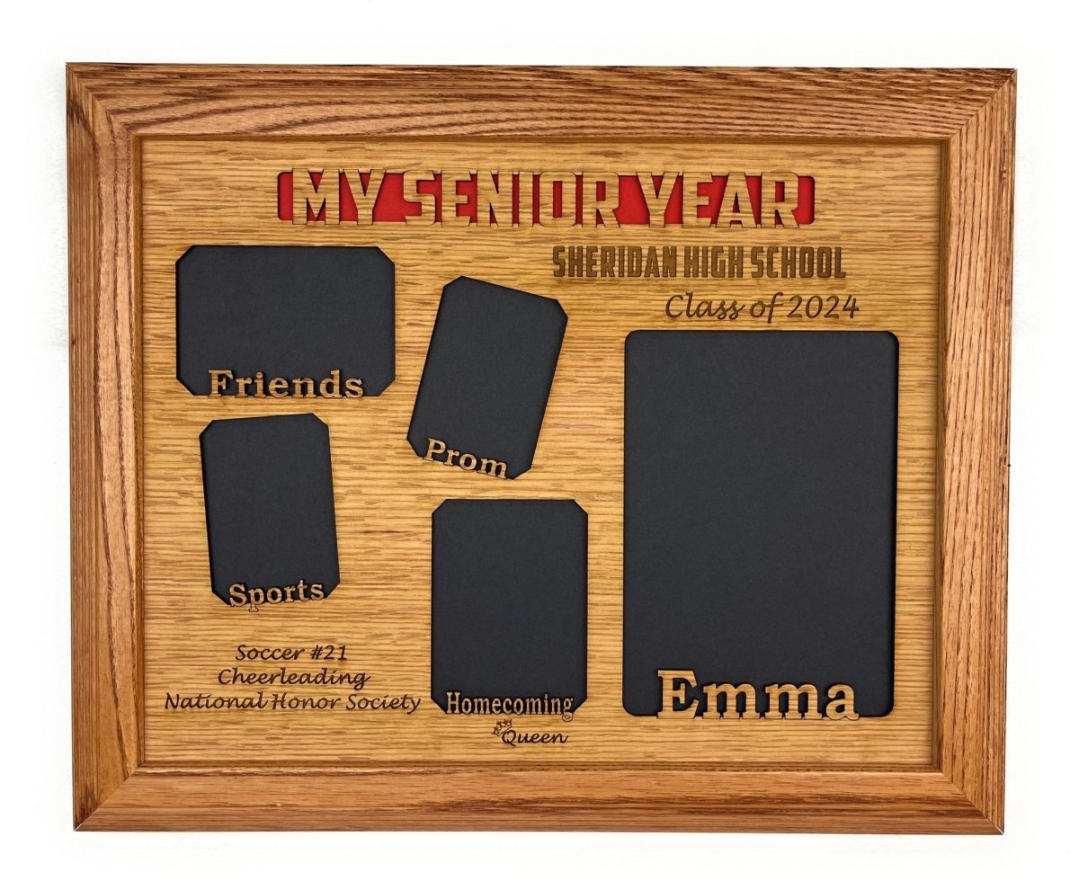 My Senior Year Picture Frame 11"x14"