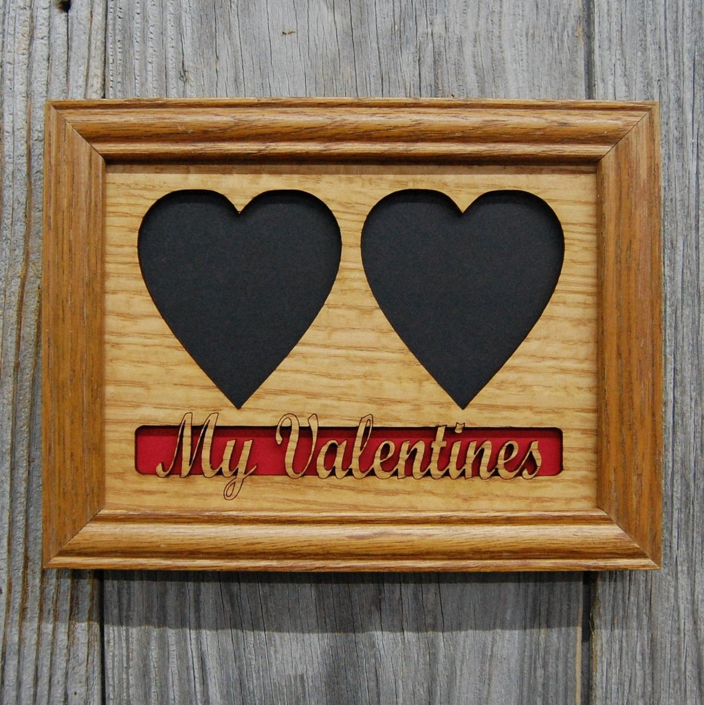 My Valentines Picture Frame - 5x7  Frame Holds 1 or 2 Photos
