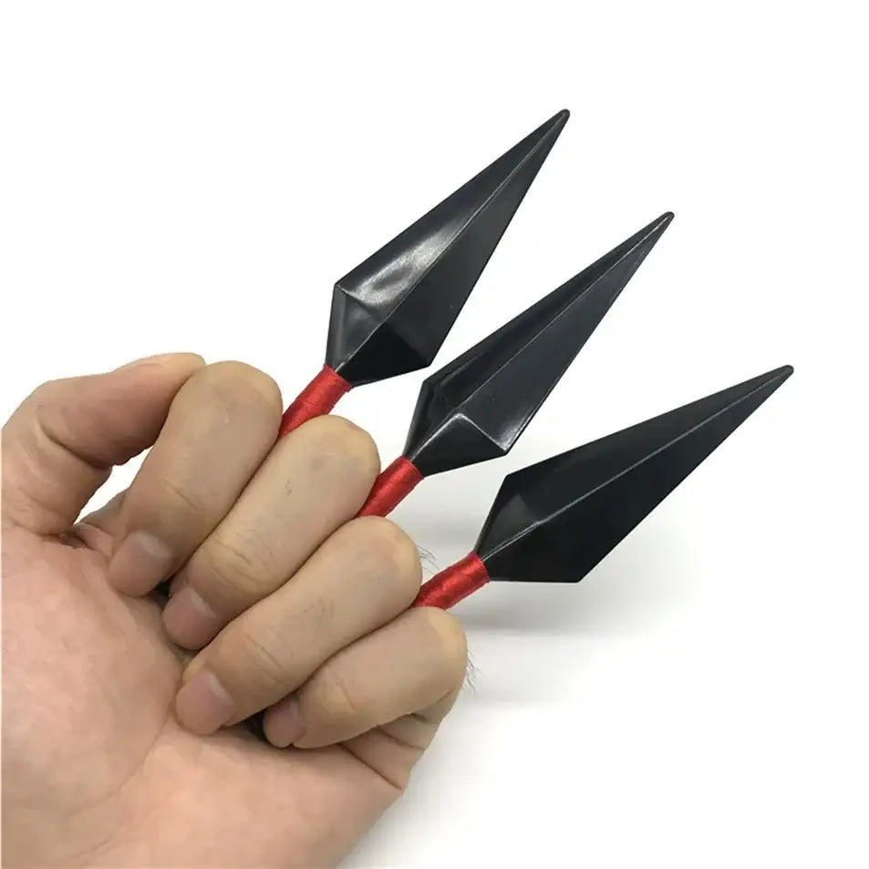 Naruto Kunai Cosplay Set – 3-Piece Ninja Weapon Set