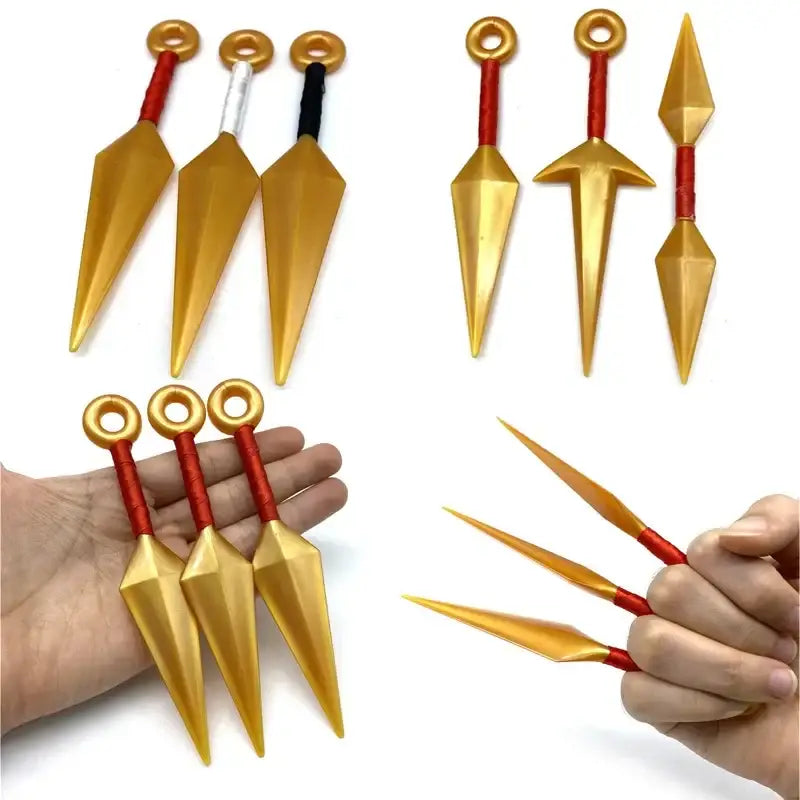 Naruto Kunai Model – Golden PVC Weapon