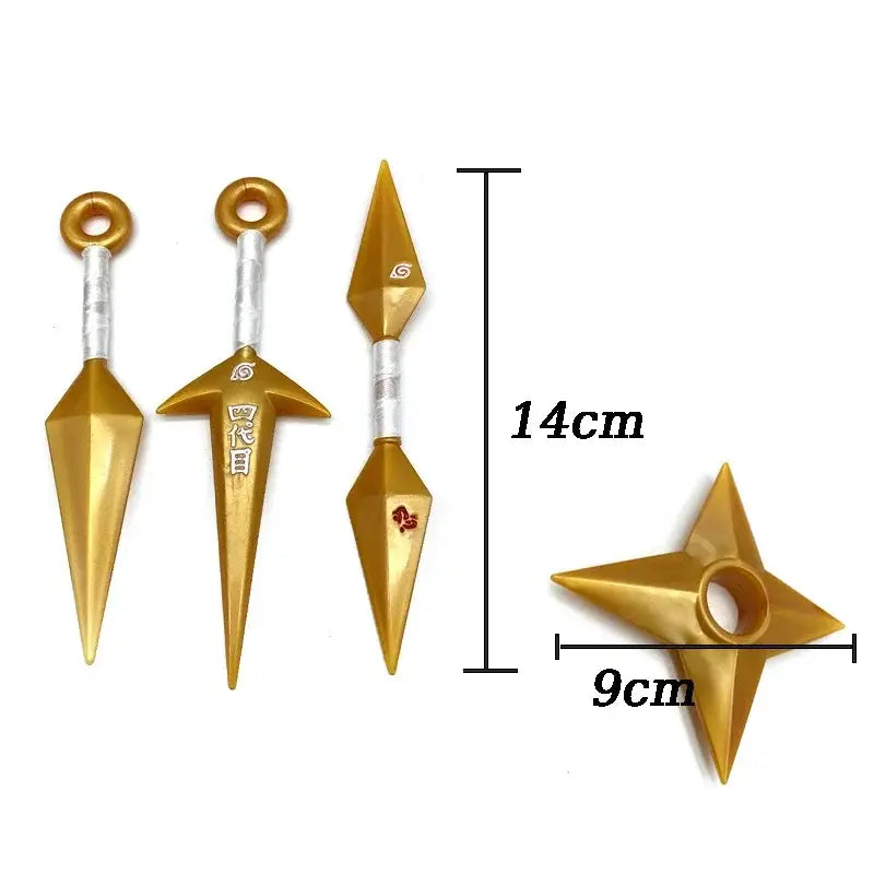 Naruto Kunai Model – Golden PVC Weapon