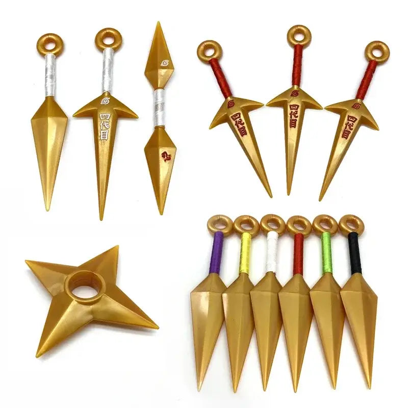 Naruto Kunai Model – Golden PVC Weapon
