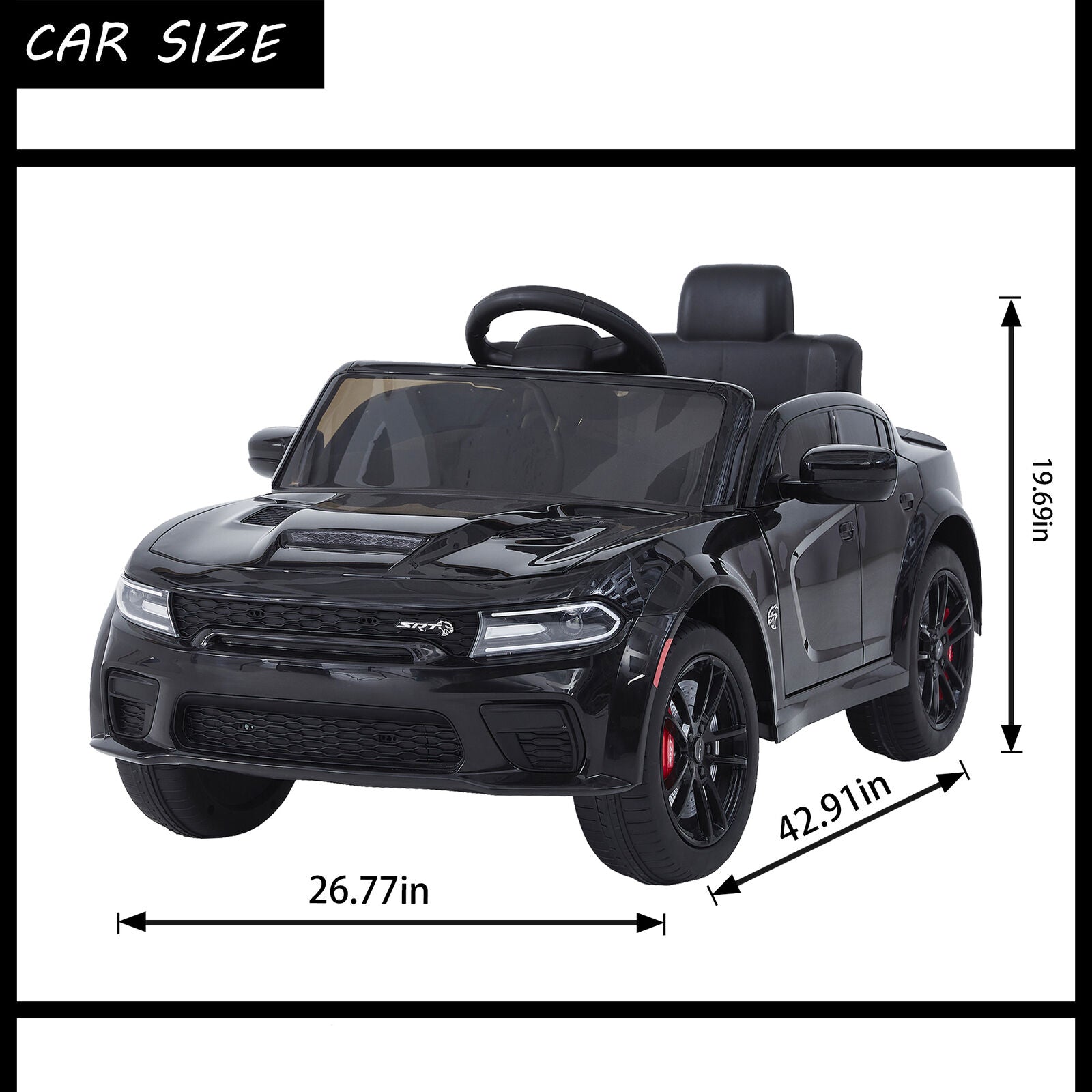 New 12V Electric Kids Ride on Car with Remote Control and Power Display - Smooth Start Feature