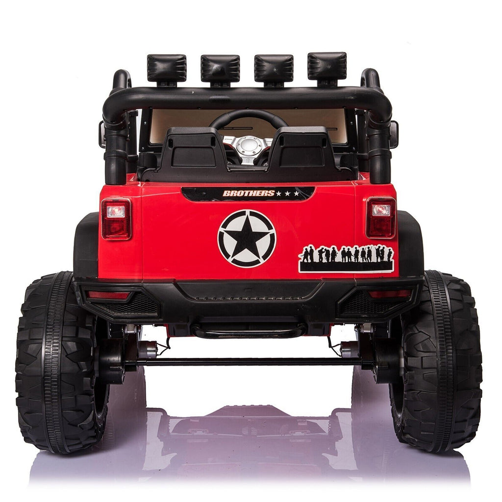 Premium 24V Electric Kids Ride On Jeep with Remote Control and Bluetooth Connectivity