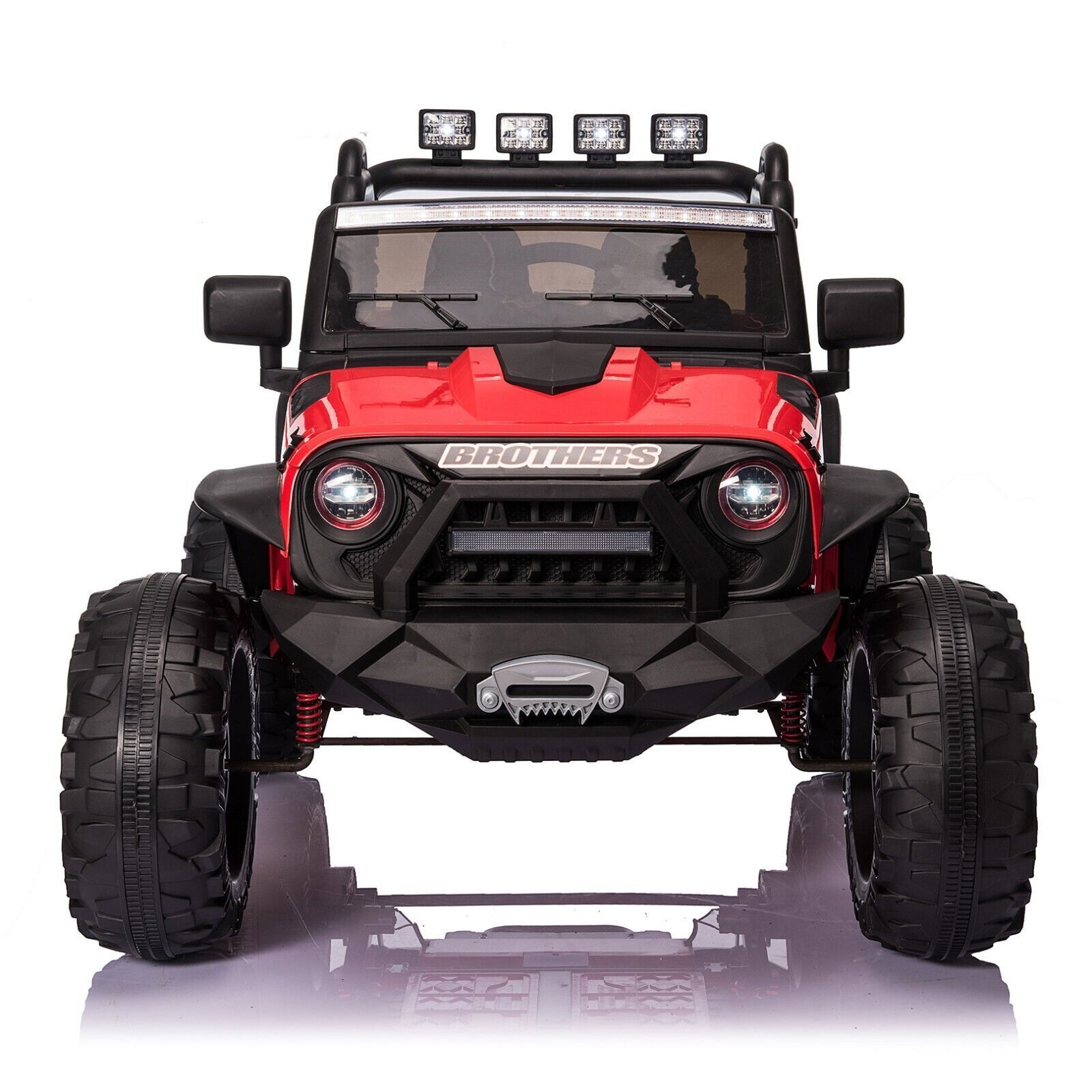 New 24V Electric Ride-On Jeep Toy Car with Remote Control, USB, and Bluetooth for Kids