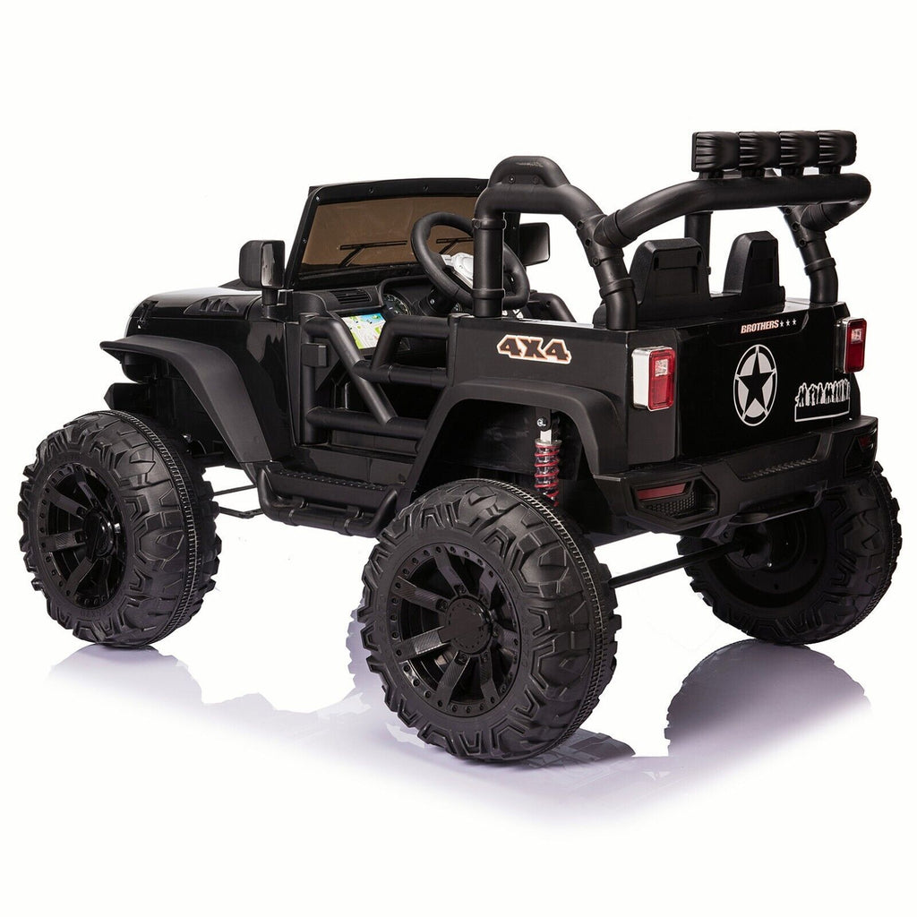 24V Electric Kids Ride On Jeep with USB, Bluetooth, and Remote Control