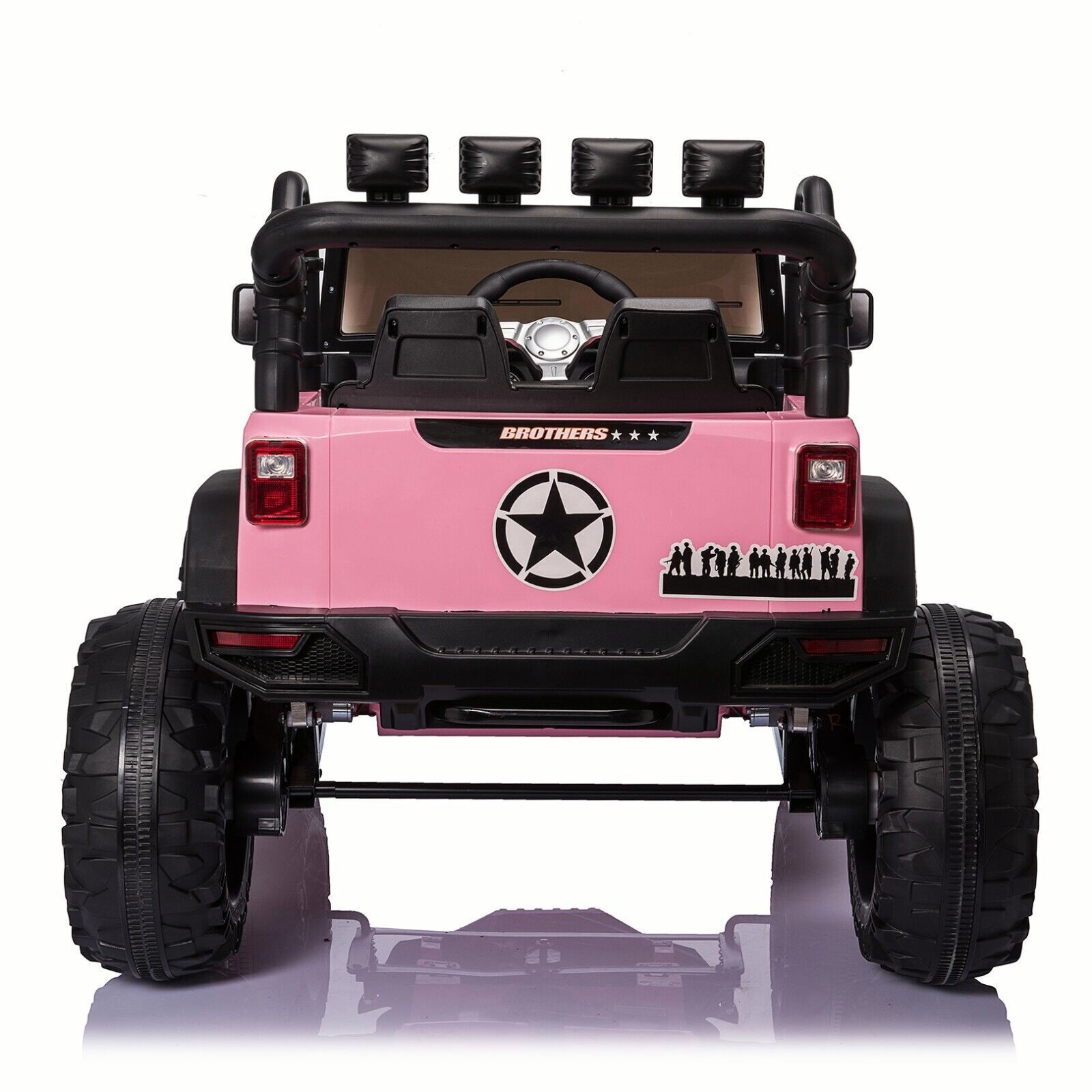 24V Electric Kids Ride On Jeep with USB, Bluetooth, and Remote Control
