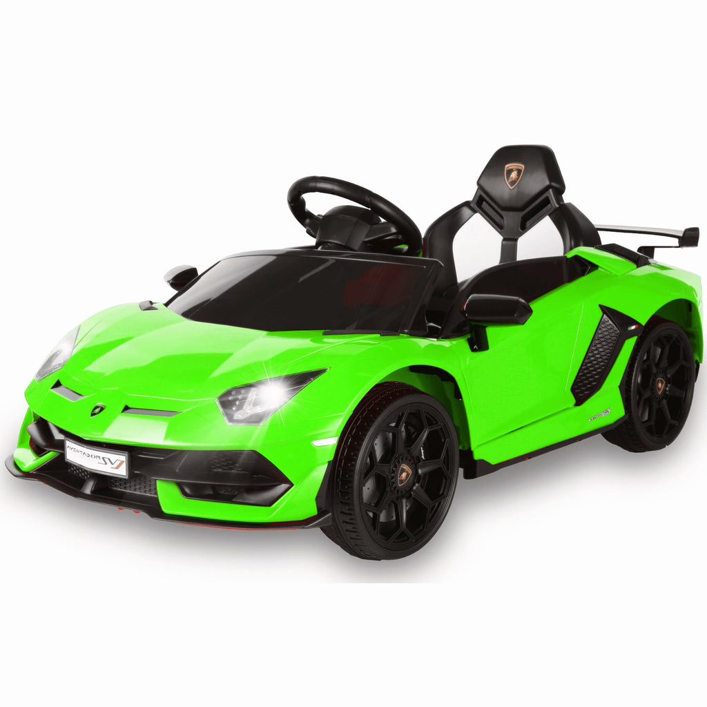 12V Lamborghini Electric Ride On Car for Kids with Remote Control, MP3 Player, and LED Lights