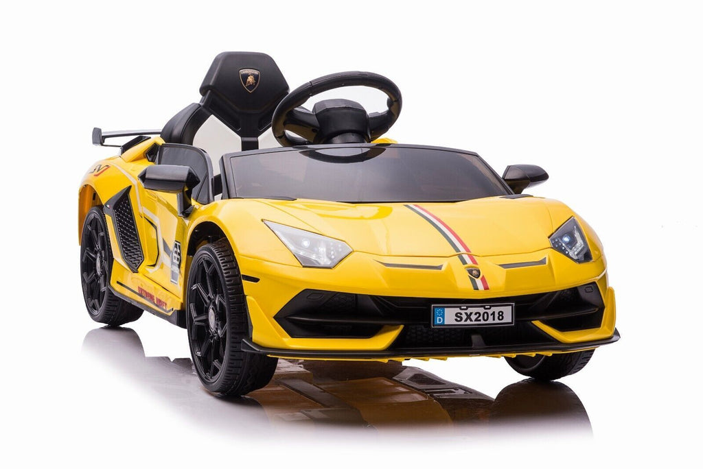 12V Lamborghini Electric Ride On Car for Kids with Remote Control and MP3 Player
