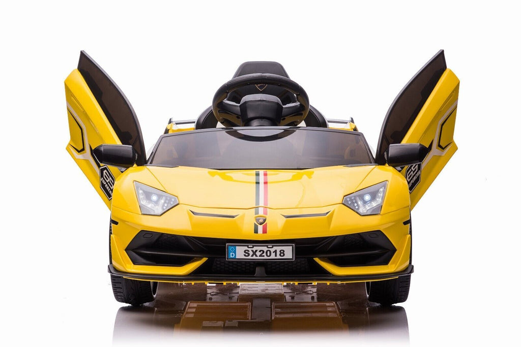 New Lamborghini 12V Kids Electric Ride On Car with Remote Control and MP3 Player